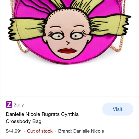 COPY - Danielle Nicole Rugrats Cynthia Crossbody Bag - Picture 2 of 3